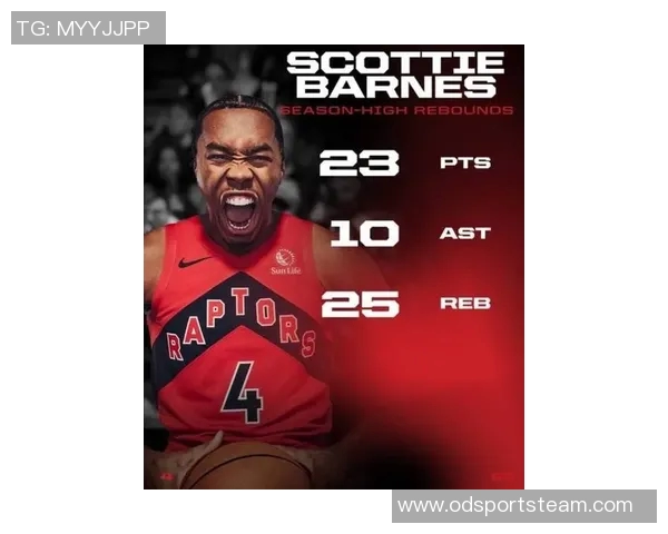 巴恩斯23分25篮板10助攻成就罕见现役仅约基奇能比肩大帅曾15次达成此壮举